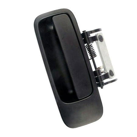 Left Driver Rear Door - CF Advance For 00-04 Toyota Avalon Rear Left Driver Side Outside Door Handle Non Painted Black 2000 2001 2002 2003 2004