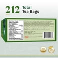 thumbnail image 2 of Uncle Lee's Organic Green Tea Bags 2-Pack, 106-Count Super Packs – Bright & Refreshing, Lightly Caffeinated Bulk Tea for Home, Office, Camping, 2 of 7