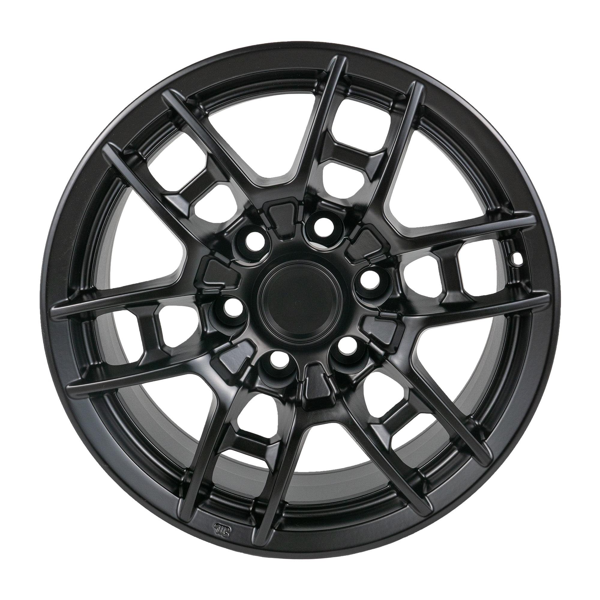 17x7 Matte Black Alloy Wheel Rim For 2015-2022 Toyota Tacoma 4Runner – OEM Replica