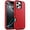 Red Black, variant on Heavy Duty 3-in-1 Rugged Full Cover Shockproof Case for Apple iPhone 16 Pro – Black