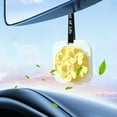 thumbnail image 4 of CxhicLuv Aromatherapy Gypsum Pendant, Car Fragrance Stone, 50mL Natural Purifying Pendant for Car & Home, Aromatherapy Accessories, Eliminate Odors & Fresh Air, Car Owners, Home Users, Yellow, 4 of 6