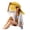 Yellow, variant on Baseball Caps Fashion Large Sun Hat Beach Anti-UV Sun Protection Cap Hat Green
