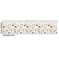 thumbnail image 2 of Ambesonne Cartoon Animal Fabric by the Yard Upholstery, Grunge African, 1 Yard, Multicolor, 2 of 4