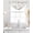 Beige, variant on Ocean Blue Coral Sheer Waterfall Valance Curtains for Window, Summer Coastal Starfish Conch Nautical Rod Pocket Sheer Topper Swag Curtains for Living Room, Kitchen 38.5"W x 47.2"L, 1 Panel
