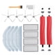 thumbnail image 1 of Kit de repuestos compatible para aspiradora Robolock S7 S7 Plus S7 MAXV S7 MAVV Ultra, 4 filtros, 4 cepillos laterales, 4 paños de limpieza, 1 cepillo principal, 1 herramienta de limpieza, 1 of 6