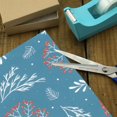 thumbnail image 2 of Wrapping Paper Gift Wrap – Blue Holly Branches – 1, 2, 3, 4 or 5 Rolls (3 Rolls), 2 of 3