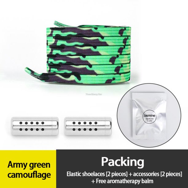 Cordones elásticos sin atar para niños y adultos, cordones de zapatos planos sin ataduras, bandas de goma para zapatos Gao Jinjia LED