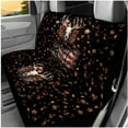 thumbnail image 3 of Binienty Western Cow Skull Car Seat Covers Front And Rear with Coasters Keychain Armrest Pad Seat Belt Pads Headrest Covers 14 Pieces Vehicle Interior Accessories Set, 3 of 8