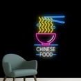 thumbnail image 3 of Handmadetneonsign Chinese Food Neon Sign, Chinese Food Wall Art Decor, Welcome Chinese Restaurant Wall Decor, 3 of 5