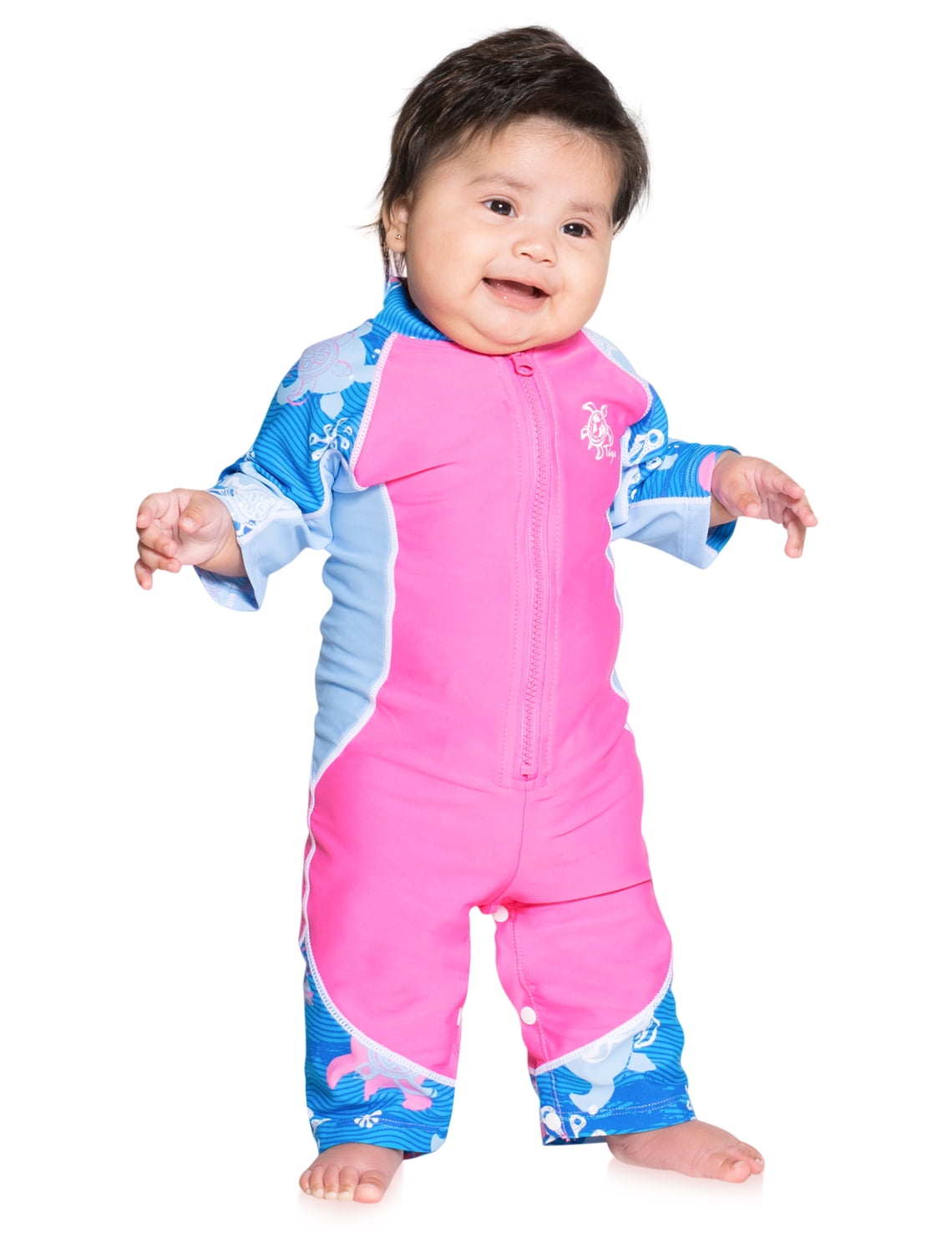 Cotton Candy 3-6 mos Tuga Girls Low Tide S//S Swimsuit UPF 50+