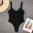 thumbnail image 5 of Aayomet Bathing Suits for Women Ruched Swimwear Bathing Suit (Black, M), 5 of 5