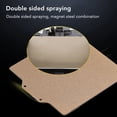 thumbnail image 3 of Plaque en Acier Flexible, Plaque de Construction en Acier à Ressort Base Souple Résistance à la Chaleur 125x125mm pour Imprimante 3D, 3 of 8