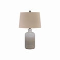 thumbnail image 2 of Ceramic Body Table Lamp with Brushed Details Set of 2 Beige and White - Saltoro Sherpi, 2 of 5