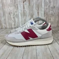 thumbnail image 2 of New Balance 237 Sneakers Retro Running Casual Shoes MS237RG White Red 7.5, 2 of 6