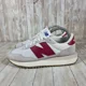 thumbnail image 2 of New Balance 237 Sneakers Retro Running Casual Shoes MS237RG White Red 7.5, 2 of 6