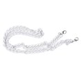 thumbnail image 1 of 1pc 120cm Acrylic Bag Strap Never Fade Women Bag Strap Plastic Chains Ladies Bag Chain (Large Fish Bone White), 1 of 3