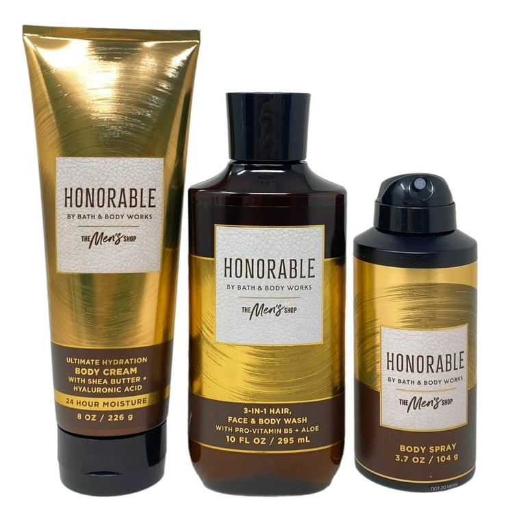 Bath & Body Works The Men's Shop Honorable Trio Gift Set - Body