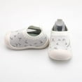 thumbnail image 5 of Unsex Baby First Walking Shoes boy Girl Infant No-Sliper Lightweight Sneakers,6 12 18 24 36 Months Toddler Protect Toes Sock Shoes, 5 of 6