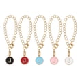 thumbnail image 1 of Uxcell 5 Pcs J Letter Charm Accesorios para Vasos con Asa, Negro Blanco Rojo Rosa Azul, 1 of 7