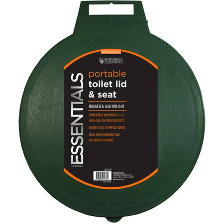 Emergency Essentials Camping and Emergency Survival Tote-able Toilet Seat and