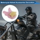 thumbnail image 3 of Accesorios de Casco de Motocicleta Decoración Alas de Estrella de Doble Capa para Casco de Motocicleta Bicicleta Esquí Pegatina de Tela Rosa 1 Juego, 3 of 6
