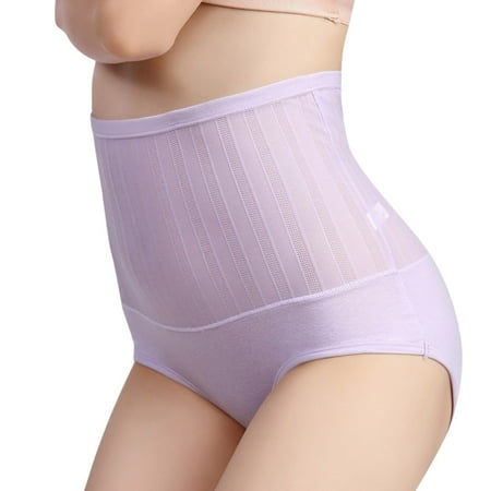 Ploknplq Womens Underwear Womens Womens High Waist Shapewear Panties Tummy Control Butt Lifter Body Shaper Panty Ladies Slim Waist Trainer Pants