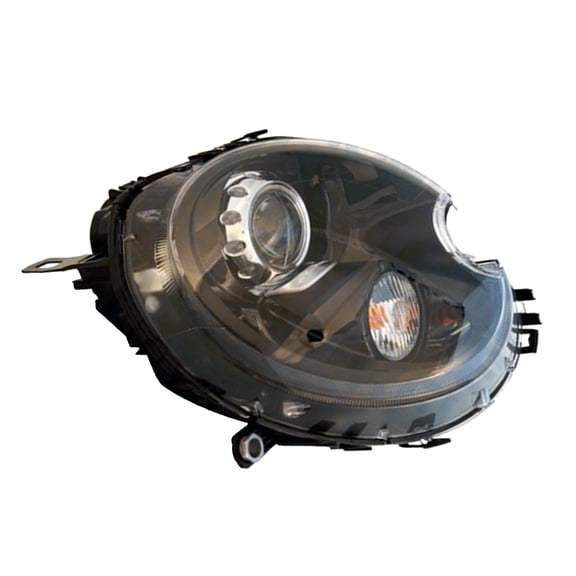 KAI New OEM Replacement Passenger Side Headlight Lens And Housing, Fits 2007-2013 Mini Cooper Hatchback