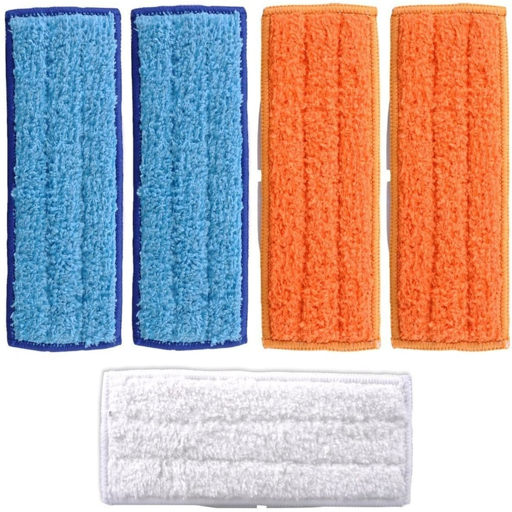 5 Packs Mopping Pads for iRobot Braava Jet 245  240   200 Series 241  250 Robot Washable Wet Mops