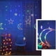 thumbnail image 2 of Guirnalda navideña de estrellas y luna, cortina Led, guirnalda de luces tipo carámbano, 220v, 3,5 m, para interiores, fiestas, jardín, escenario, luz decorativa para exteriores, 2 of 4