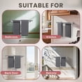 thumbnail image 5 of WOWOW 20 in. Stainless Steel Double Towel Bars for Bathroom, Wall Mount Towel Holder in Brushed Nickel, 5 of 7