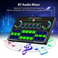 thumbnail image 2 of X50 Live Sound Card Audio Mixer Recording Desktop Singing BT OTG Digital Lossless Transmission for Podcasting Gaming A, 2 of 8