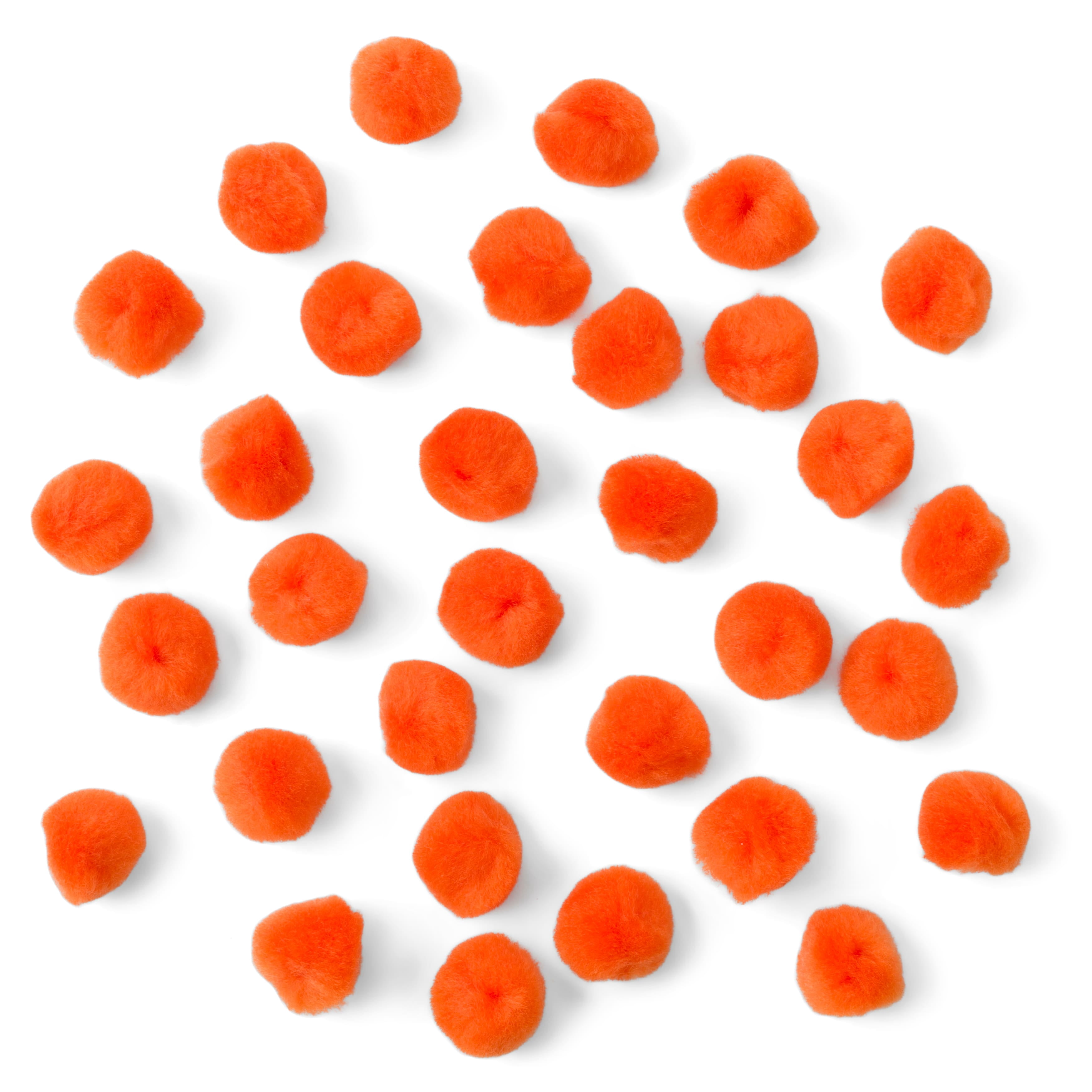 12 Packs: 80 ct. (960 total) 1" Orange Pom Poms by Creatology™