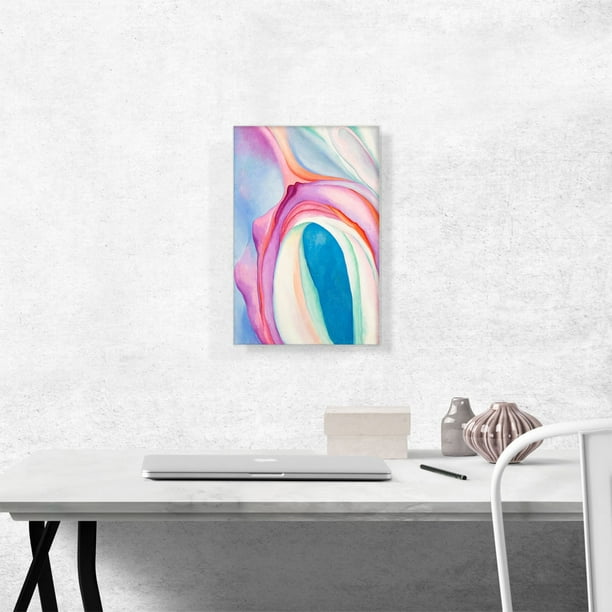 ARTCANVAS Music, Pink and Blue No. 2 1918 Canvas Art Print by