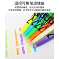 thumbnail image 5 of PILOT SW-FL Frixion Erasable Highlighter Pastel Color Fluorescent Marker Pen 12 Colors Japan Pastel Pink, 5 of 5