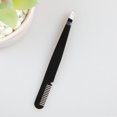 thumbnail image 3 of Stainless Eyebrow Tweezers Brush Comb Eyelashes Extension Double Eyelids Clip, 3 of 9