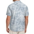 thumbnail image 6 of GIRUNS Men's Hawaiian Beach Short Sleeve Button Down Shirt Tropical Cuban Collar Casual Shirt, 6 of 9