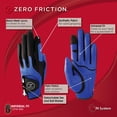 thumbnail image 2 of Zero Friction Junior Golf Glove, Left Hand, One Size, Blue, 2 of 5