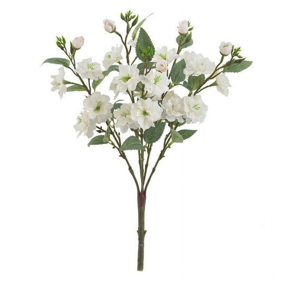 Ramo de rosas artificiales realista | Ramo grande de 5 tenedores para decoración del hogar, centro de mesa y accesorios de fotografía | Flores artificiales para la sala de estar