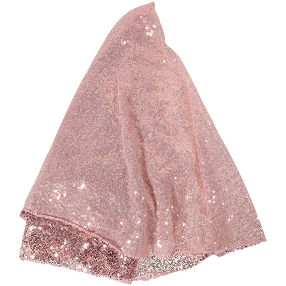 WHAMVOX  Bachelorette Dining Room Table Decor Sequins Banquet Rose Gold