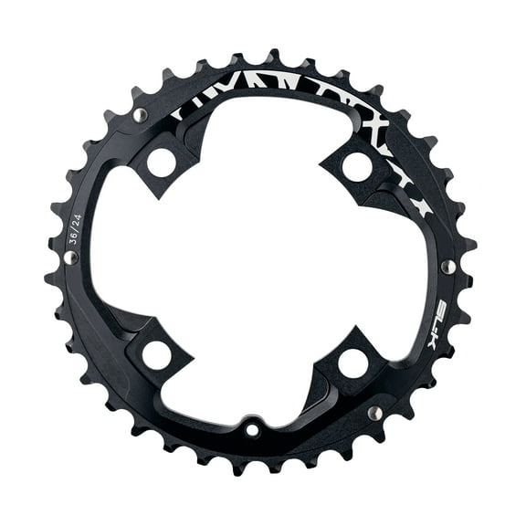 FSA Powerbox MTB Chainring ABS (2x11, 96x38T, Black, 4h)