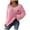 Pink-Sweater, variant on Qetyuw Crochet Knit Heart Print Sweater for Women Chunky Long Sleeve Crew Neck Jumper Casual Loose Fit Pullover Sweaters