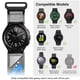 thumbnail image 2 of Correa de reloj ULTIMAL Correa deportiva ajustable de nailon, 20 mm, gris XL, 2 of 8