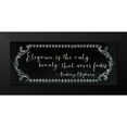thumbnail image 2 of Adams, Emily 24x12 Black Modern Framed Museum Art Print Titled - Never Fade, 2 of 5