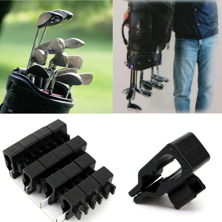 14x Golf Bag Organizer Club Putter Clip Holder Set for All Wedge Iron (Best Used Golf Iron Sets)