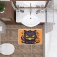 thumbnail image 5 of Halloween Decoration Practical Door Mats Indoor for Entryway Garden Deco, Multifunctional Halloween Night Halloween Decor, 19.7" X 31.5", Wear-Resistant Black Cat Pumpkin Front Door Mats, 5 of 5
