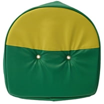 T295GY Seat Cushion, Green & Yellow Fits Universal