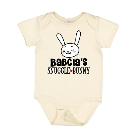 

Inktastic Babcia Snuggle Bunny Easter Gift Baby Boy or Baby Girl Bodysuit