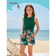thumbnail image 2 of Conjunto de ropa PATPAT para niñas de verano, tallas 9-10, color verde, 2 of 7