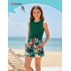 thumbnail image 2 of Conjunto de ropa PATPAT para niñas de verano, tallas 9-10, color verde, 2 of 7