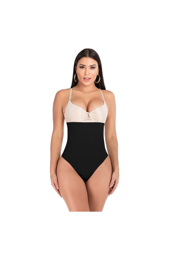 Tummy Control Shapewear for Women, Seamless Shaping Thong Panties Body Shaper Underwear